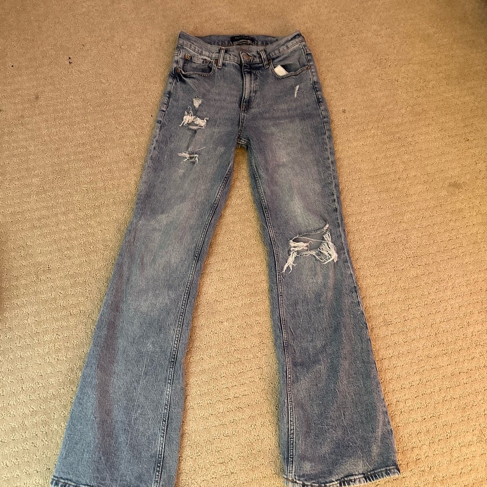 Aeropostale High Rise Flare Jeans